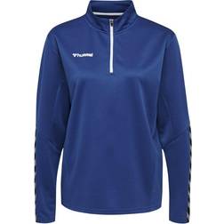 Hummel Authentic Half-Zip Sweatshirt Woman - True Blue