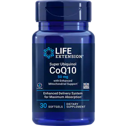 Life Extension Super Ubiquinol CoQ10 with Enhanced Mitochondrial Support 50mg 30