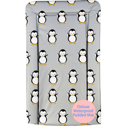 Callowesse Baby Changing Mat Grey Penguin