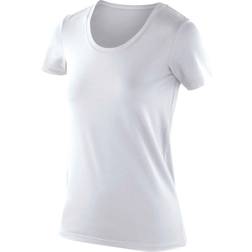 Spiro Women's Impact Softex Short Sleeve T-Shirt - White