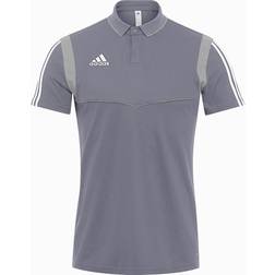 Adidas Tiro 19 Cotton Polo Shirt Men - Grey/White