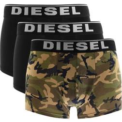 Diesel UMBX Damien Boxer 3-pack - Black/Green
