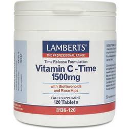 Lamberts Time Release Vitamin C 1500mg 120 Stk.