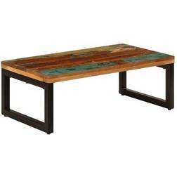 vidaXL Reclaimed Wood Brown/Blue Coffee Table 19.7x39.4"