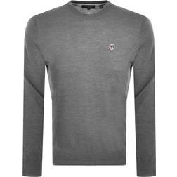Ted Baker Cardiff Crew Neck Jumper - Charcoal