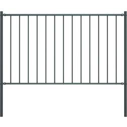 vidaXL Fence Panel with Posts 170x150cm