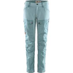 Fjällräven Keb Trousers Curved W Reg - Clay Blue/Mineral Blue