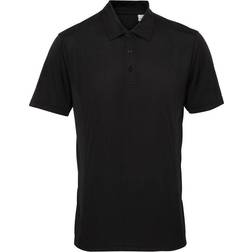 Tridri Panelled Polo Shirt Men - Black