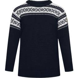 Dale of Norway Kid's Cortina Sweater - Navy/Offwhite