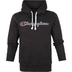 Champion Rochester Script Logo Hoodie - Black