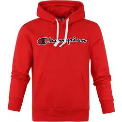 Champion Rochester Script Logo Hoodie - Red