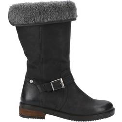 Hush Puppies Bonnie Mid Boots - Black