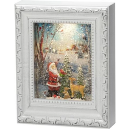 Konstsmide Water Lantern Frame Santa Julelampe 22cm