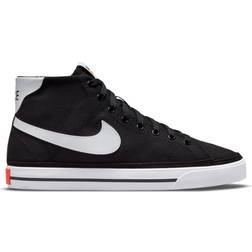 Nike Court Legacy Canvas Mid M - Black/Team Orange/White