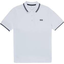 HUGO BOSS Polo Perm - White