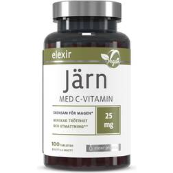 Elexir Pharma Järn Med C Vitamin 100 Stk.