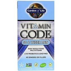 Garden of Life Vitamin Code 50 & Wiser Men 120 pcs