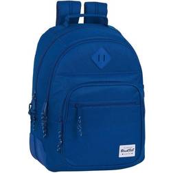 Safta Blackfit8 Oxford Double Backpack - Dark Blue