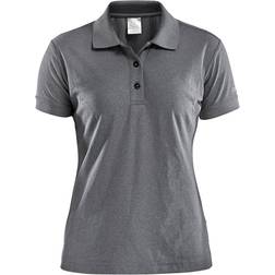 Craft Sportswear Pique Classic Polo Shirt Women - Dark Grey