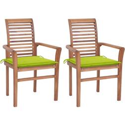 vidaXL 3062595 2-pack Garden Dining Chair