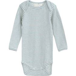 Serendipity Baby Body Stripe - Lake Blue/Offwhite (M106)