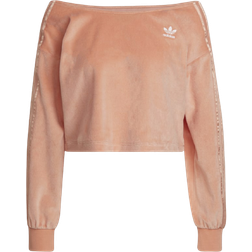 Adidas Women's Loungewear Sweatshirt - Ambient Blush