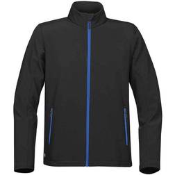 Stormtech Orbiter Softshell Jacket - Black/Azure Blue