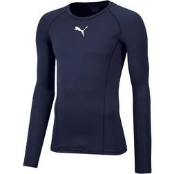 Puma Men's Liga Baselayer Long Sleeve Tee - Peacoat