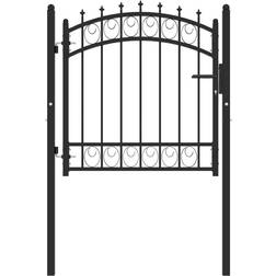 vidaXL Fence Gate with Spikes 146378 102x150cm