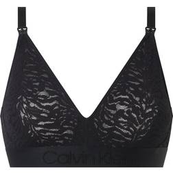 Calvin Klein Lace Maternity Bra Black