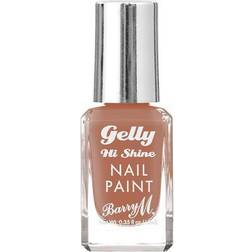 Barry M Gelly Hi Shine Nail Paint GNP85 Café Au Lait 10ml