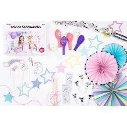 PartyDeco Decor Unicorn Party Decorations Set