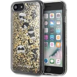 Karl Lagerfeld Glitter Floating Charms Case for iPhone 7/8/SE 2020