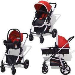 vidaXL 3-in-1 Pushchair (Duo)