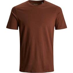 Jack & Jones Cotton T-shirt - Brown/Chocolate Fondant