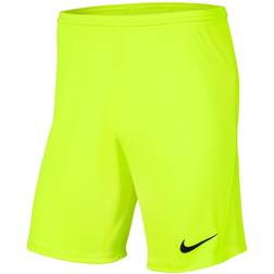 Nike Park III Shorts Kids - Volt/Black