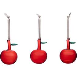 Iittala Apple Weihnachtsbaumschmuck 9cm 3Stk.