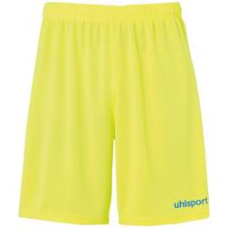 Uhlsport Center Basic Short Without Slip Unisex - Fluo Yellow/Radar Blue