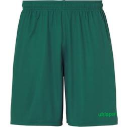 Uhlsport Center Basic Short Without Slip Unisex - Fir Green/Fluo Green