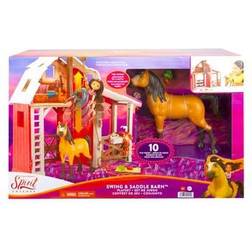 Spirit Playset Mattel Untamed Swing & Saddle Barn