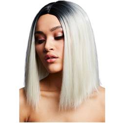 Smiffys Fever Kylie Wig Ice Blonde