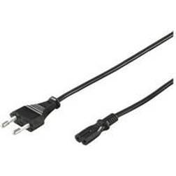 MicroConnect PE030705 Power Cord Notebook 0.5m Black