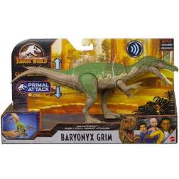 Mattel Jurassic World Sound Strike Baryonyx Grim