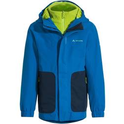 Vaude Kid's Campfire IV 3-in-1 Outdoor Jacket - Radiate/Green