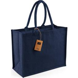 Westford Mill Classic Jute Shopper - Navy