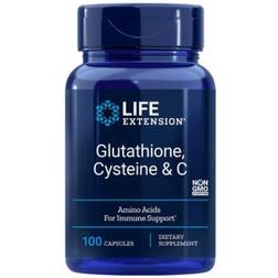 Life Extension Glutathione, Cysteine & C 100 Stk.
