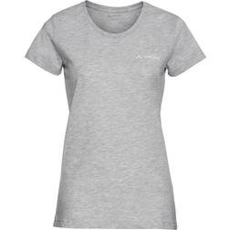 Vaude Women's Brand T-shirt - Grey/Melange