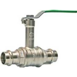 PETTINAROLI Heavyduty fullway ball valve with press fittings ends and ex