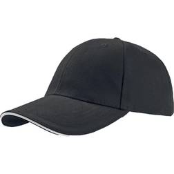 Atlantis Liberty Sandwich Heavy Brush 6 Panel Cap 2-pack - Dark Grey