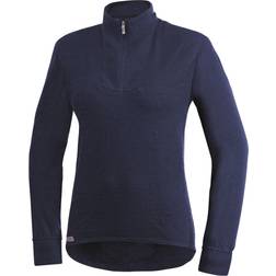 Woolpower Zip Turtleneck 400 Long Sleeved Baselayer Unisex - Dark Navy